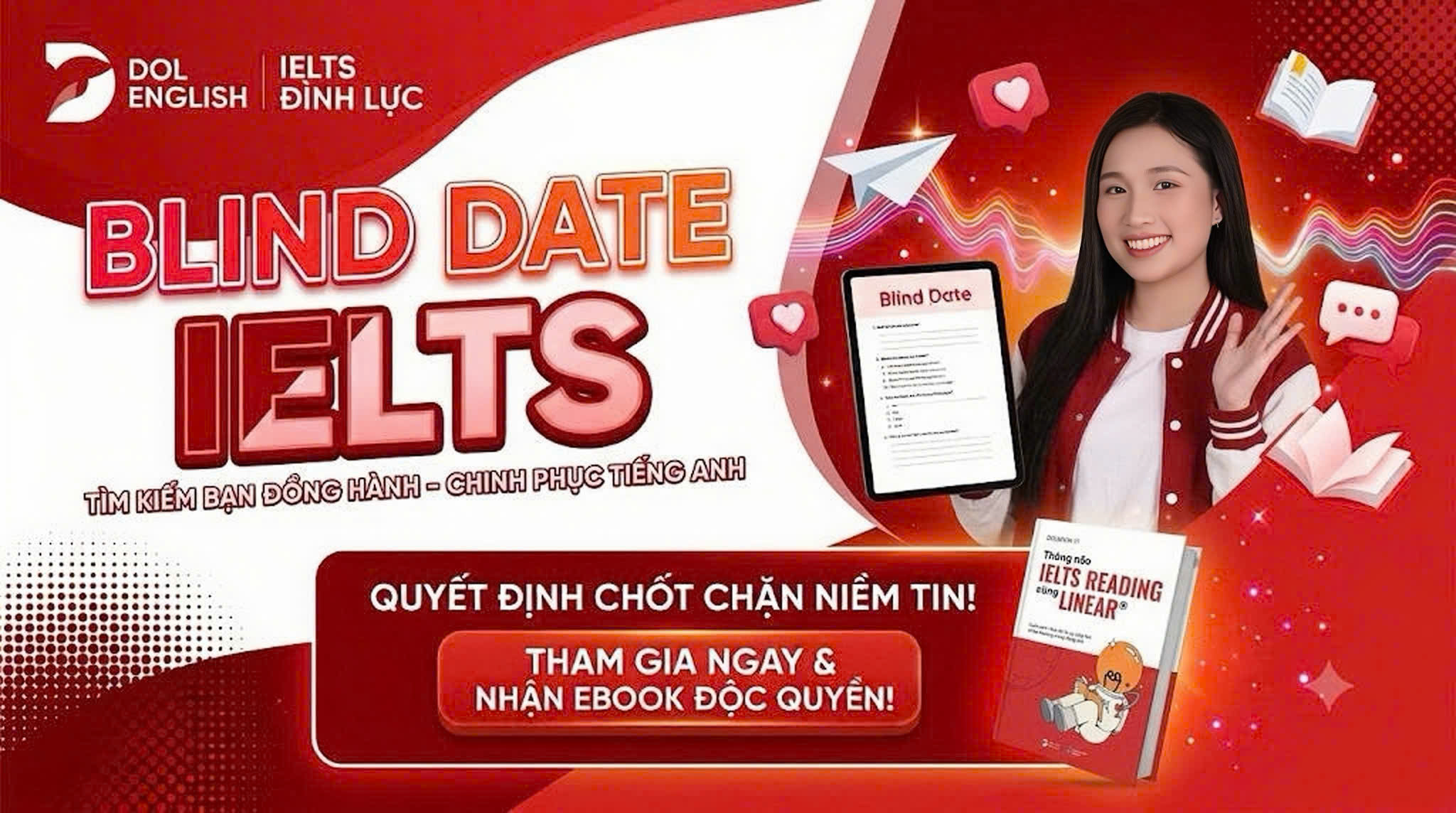 Blind Date IELTS cùng Jenny Huỳnh
